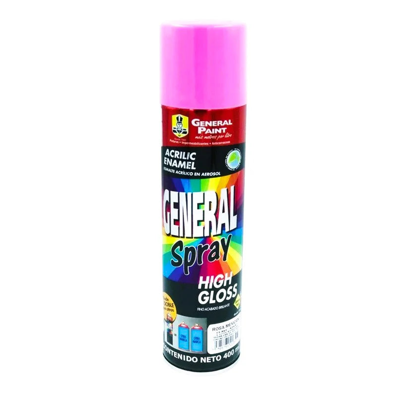 Pintura Aerosol Rosa Mexicano General Paint A2697