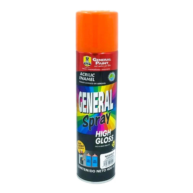Pintura Aerosol Naranja General Paint A2307