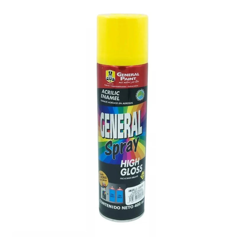 Pintura Aerosol Amarillo Canario General Paint A2305