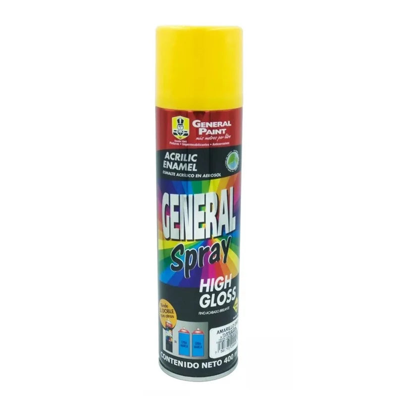 Pintura Aerosol Amarillo Oro General Paint A2306
