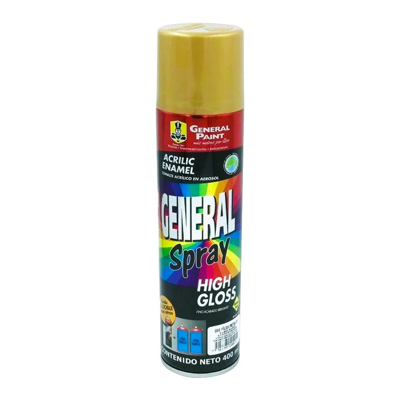 Pintura Aerosol Oro Pálido General Paint A2355