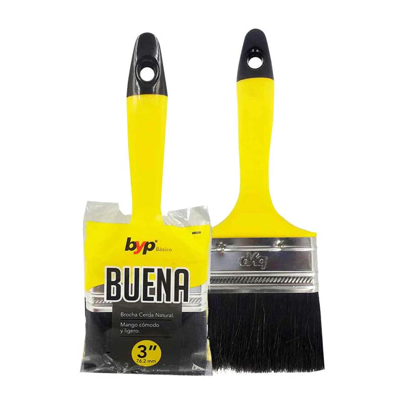 Brocha La Buena 3'' Cerda Natural Byp bbu0030