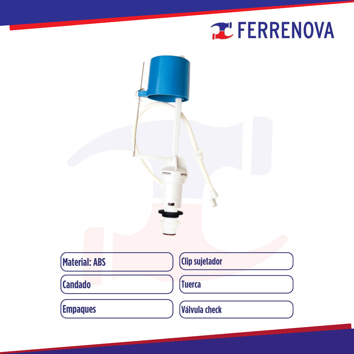 Válvula De Llenado Para WC Sin Flotador Coflex P-B3011
