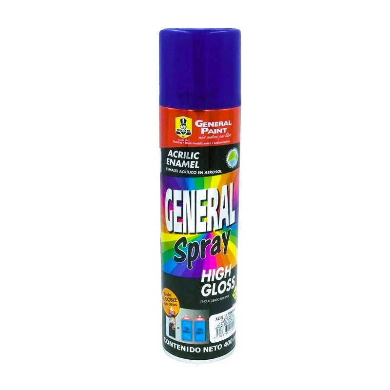 Pintura Aerosol Azul Ultramar General Paint A2325