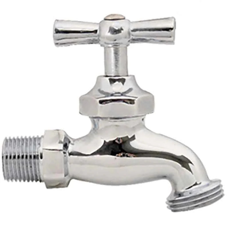 Llave Nariz Manguera Cromada Rugo 2-GC