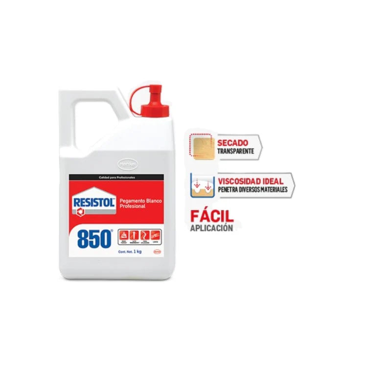 Resistol 850 Blanco Con 1Kg Henkel