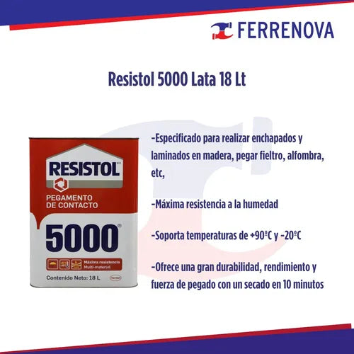 Resistol 5000 Clasico Lata Con 18Lts.