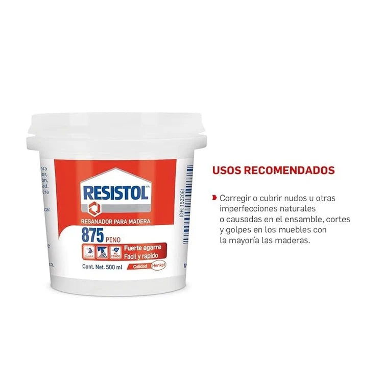 Resanador Resistol 875 Para Caoba 500Ml