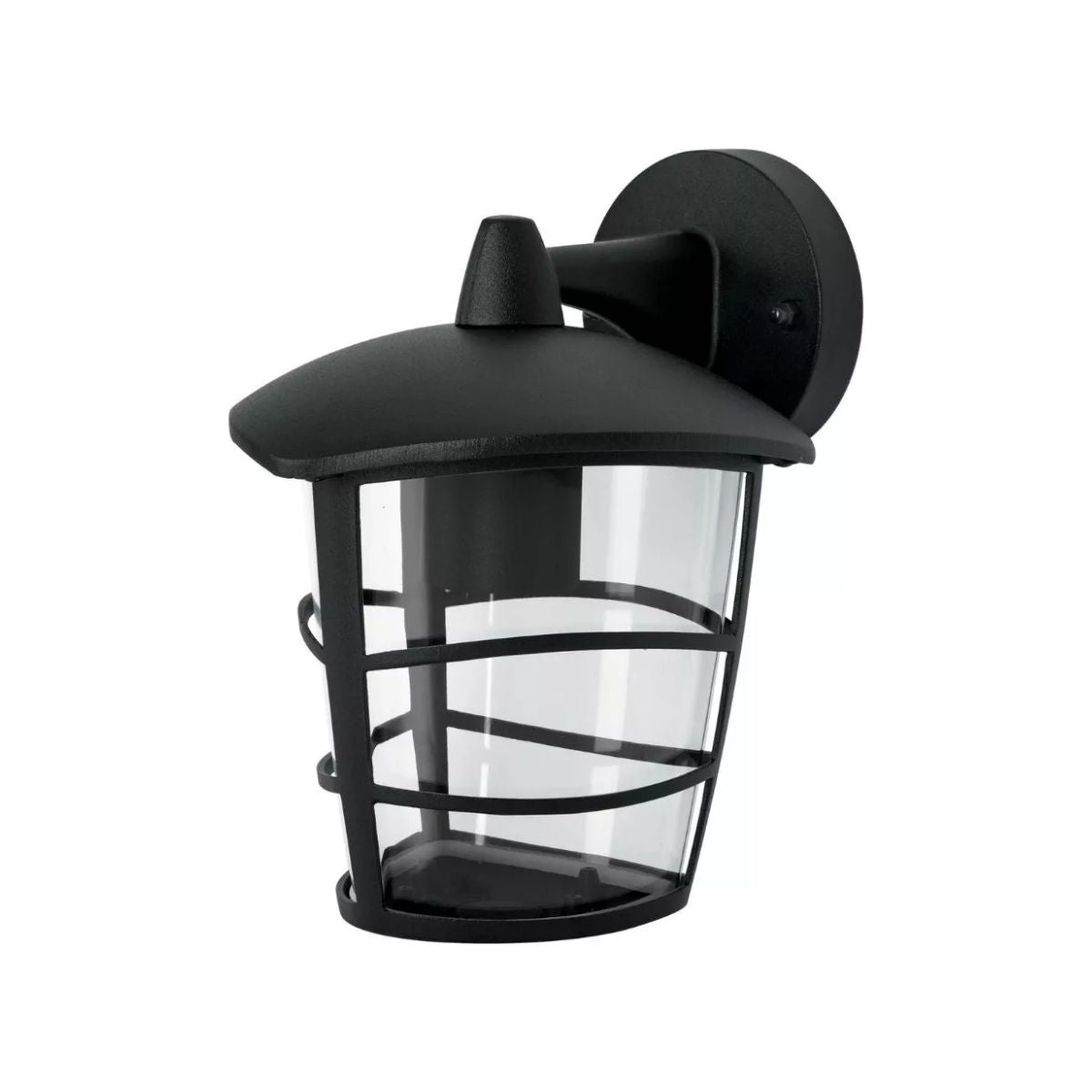 Arbotante Tipo Farol Moderno Suspendido Para Exteriores Negro Volteck 45093