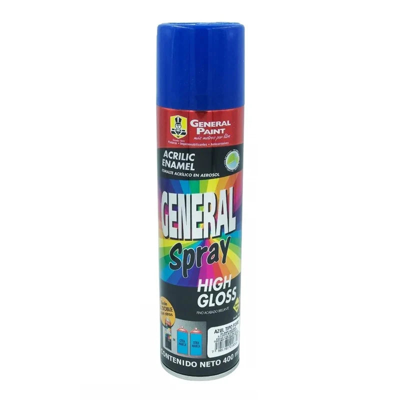 Pintura Aerosol Azul Tipo Ford General Paint A2362
