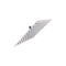 Regadera Delgada Cuad. 6X6" Ac.Inox 44-UCA Rugo
