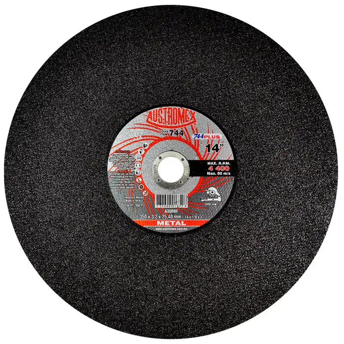 Disco Corte Metal 14" X1/8"X 1" 744 Austromex