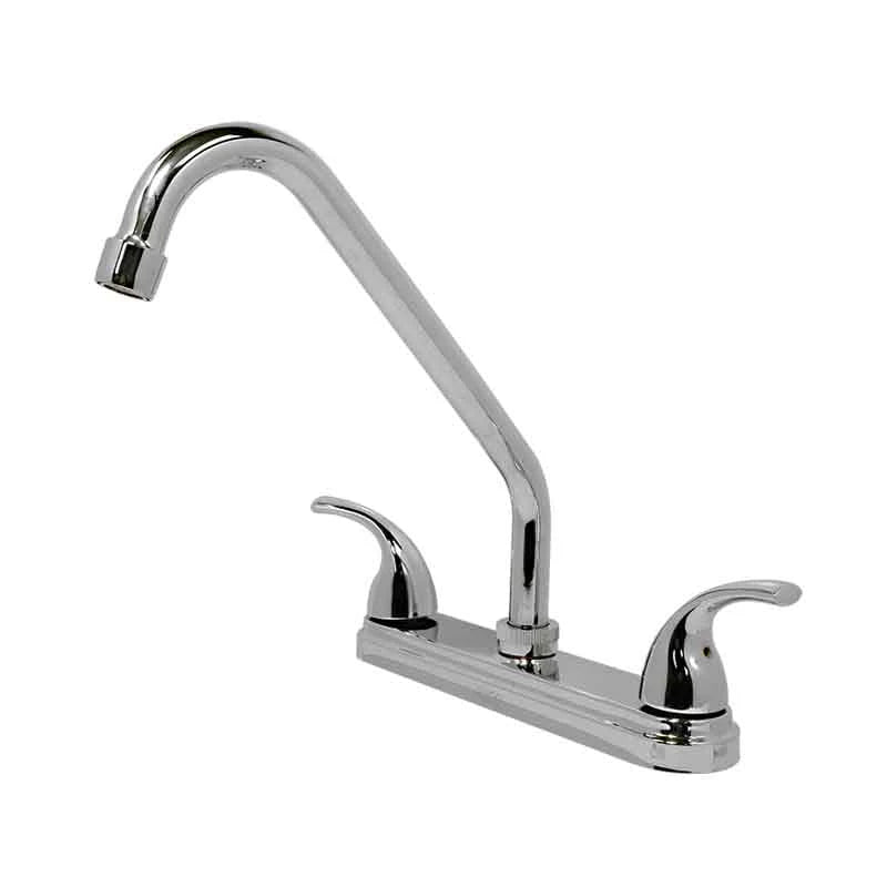 Mezcladora Para Fregadero Con Cubierta Manerales Géminis 8-Ign Rugo