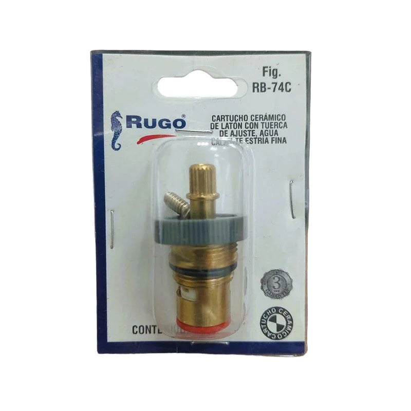 Cartucho Ceramico Rb-74C P/Mezc.Agua Caliente Rugo