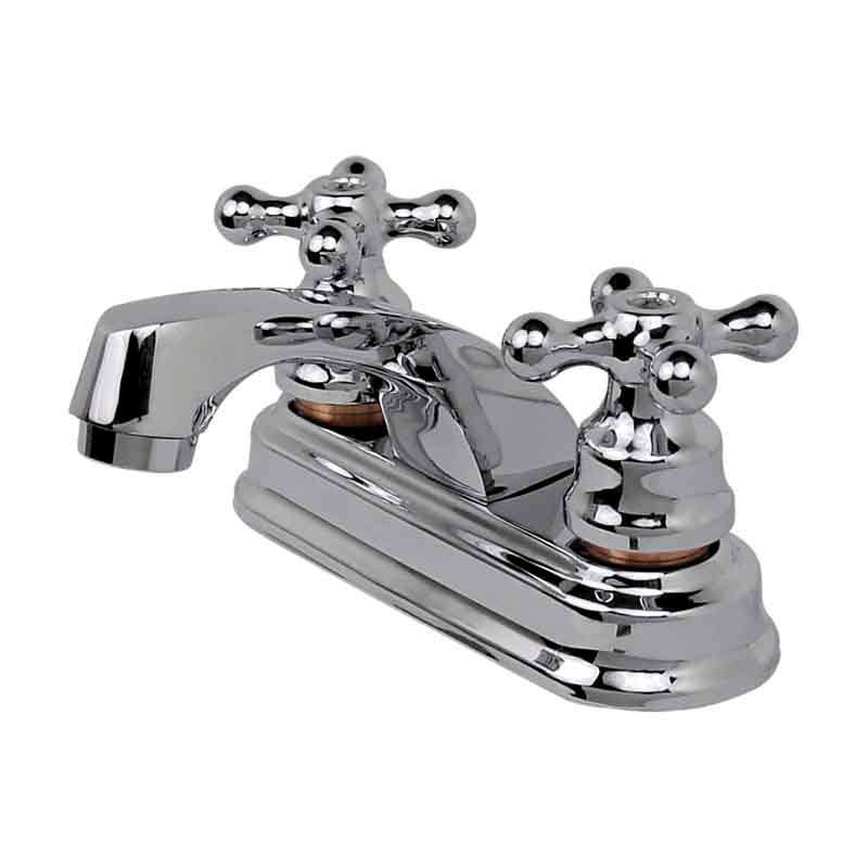 Llave Mezcladora Para Lavavo 4 Plateado Rugo 23-cre