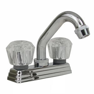 Mezcladora P/Lavabo Laton-Cromo Rugo 24-CL