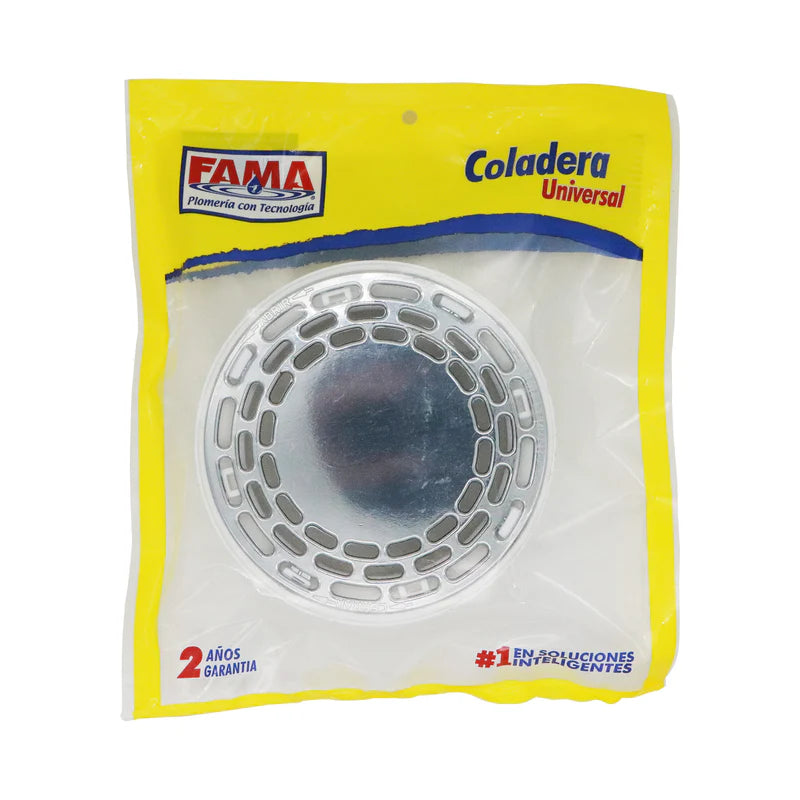 Coladera Cromada 4" Universal Fama 9688
