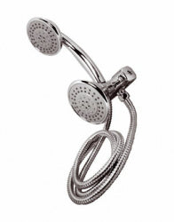 REGADERA DE TELEFONO ABS ACERO CROMO RUGO 44-TC