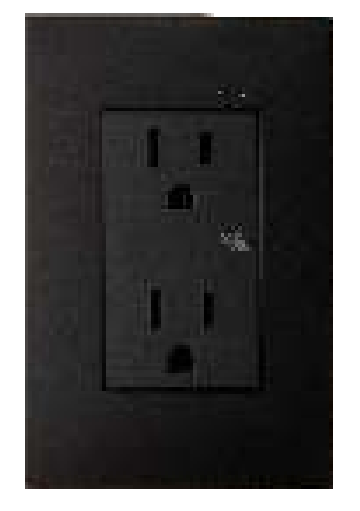 Placa 3 Salidas 1 Toma Dúplex Negro 25424-068 S25 Simon