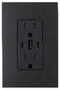 Contacto y USB 25455-068 Negro S25 Simon
