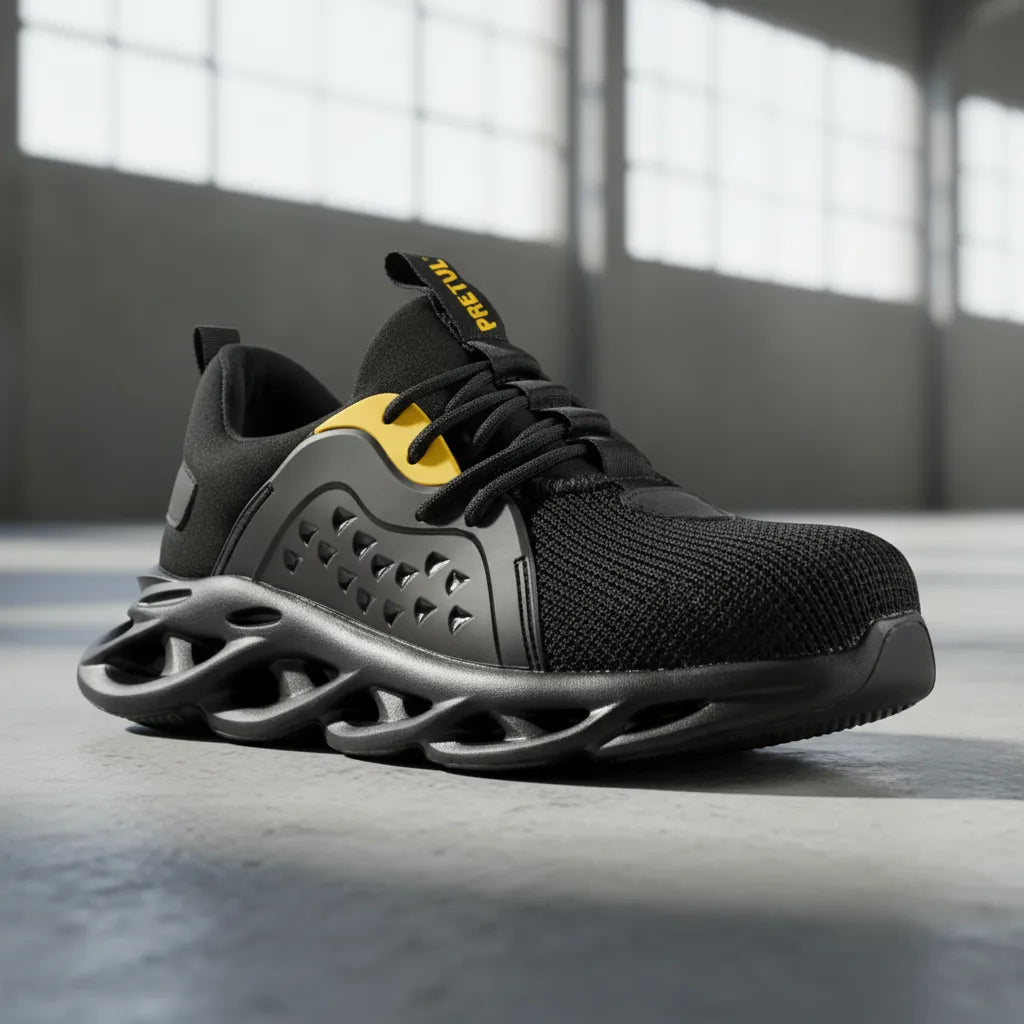 Tenis De Seguridad #24 Casquillo Metálico, Pretul 29905