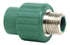 Adaptador Termofusion Macho 25Mm (3/4") Ppr