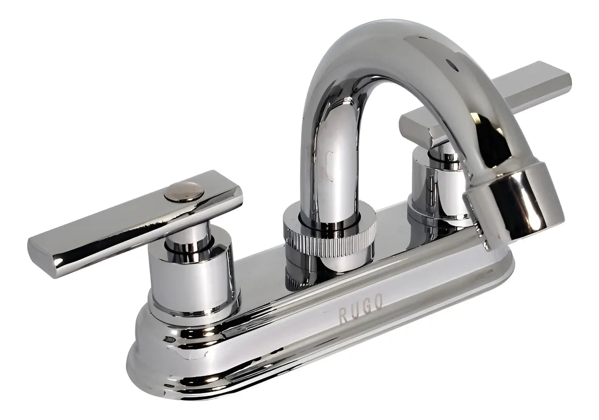 Llave Mezcladora Para Lavabo Fregadero Cromada Rugo 24-TD