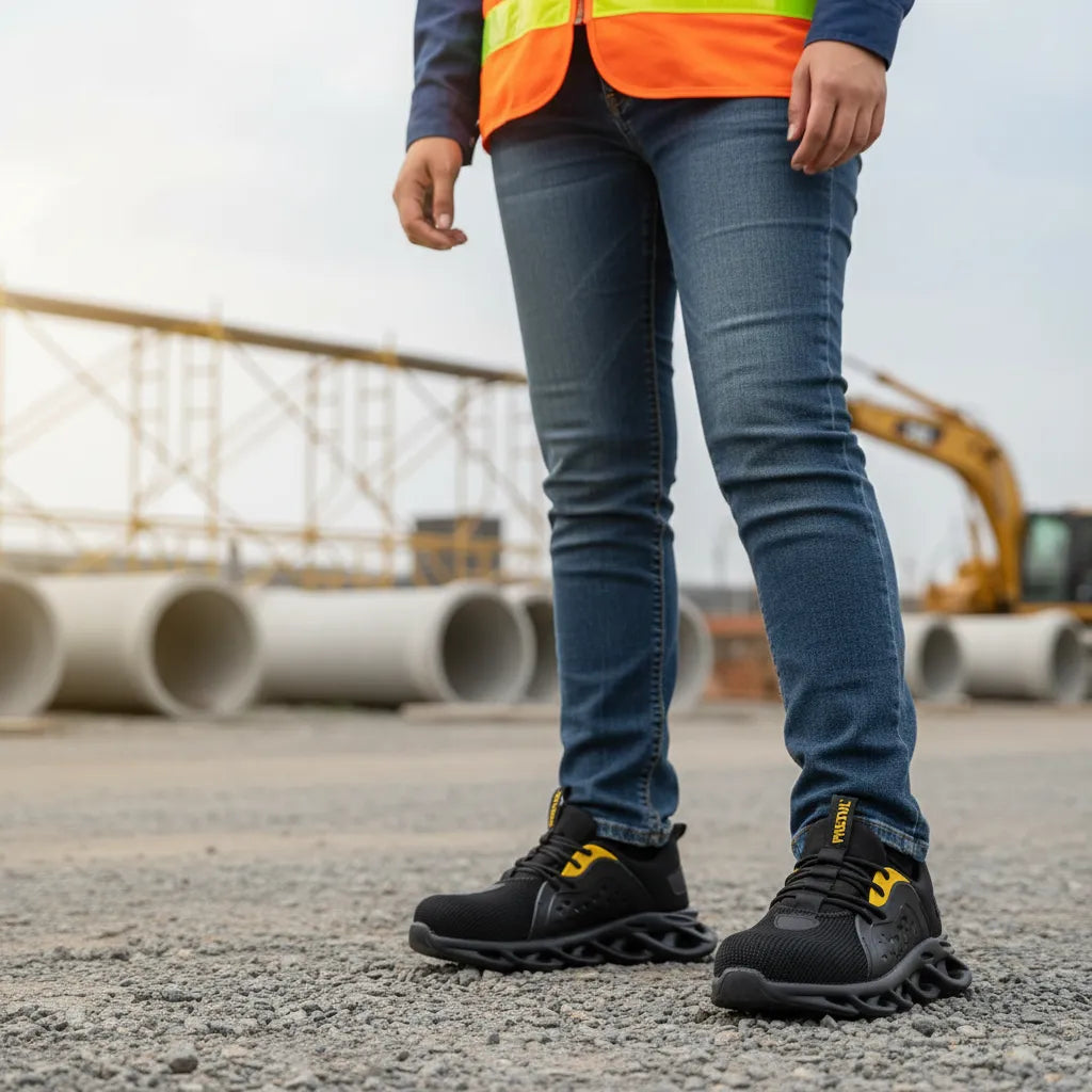 Tenis De Seguridad #25 Casquillo Metálico, Pretul 29906