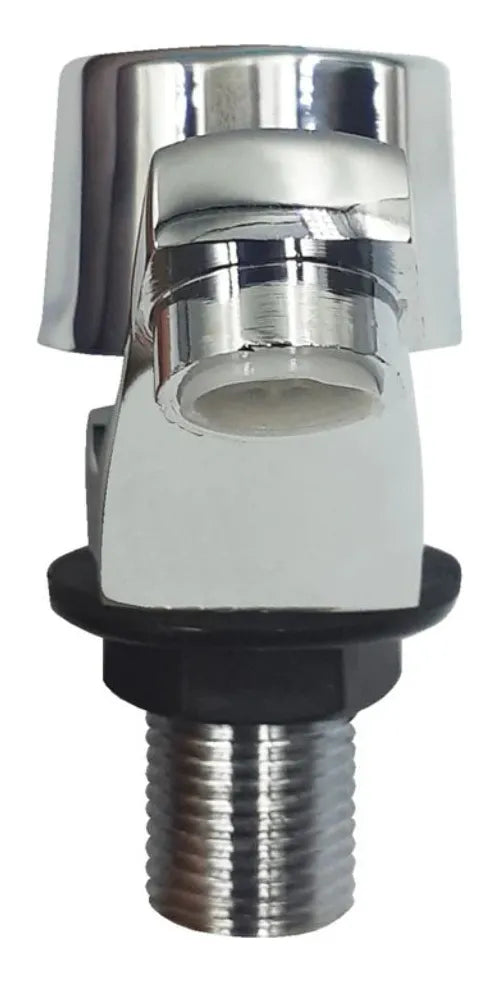 Llave Individual Para Lavabo Cromada Rugo 16-Q