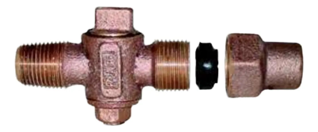 Válvula De Inserción Para Tubo De Cobre 1/2 Rugo 81