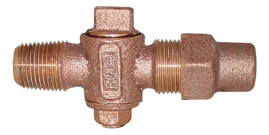 Válvula De Inserción Para Tubo De Cobre 1/2 Rugo 81