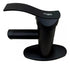 Mezcladora Monomando Para Lavabo 10cm negro Rugo 23-mnc