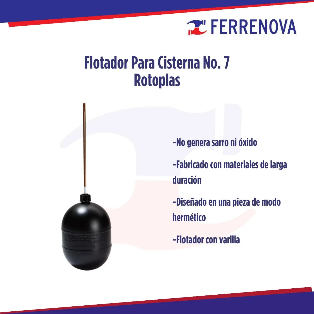 Flotador Para Cisterna No. 7 Rotoplas