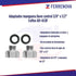 Adaptador Manguera Llave Control 3/8 X 1/2 Coflex Ad-6c8f