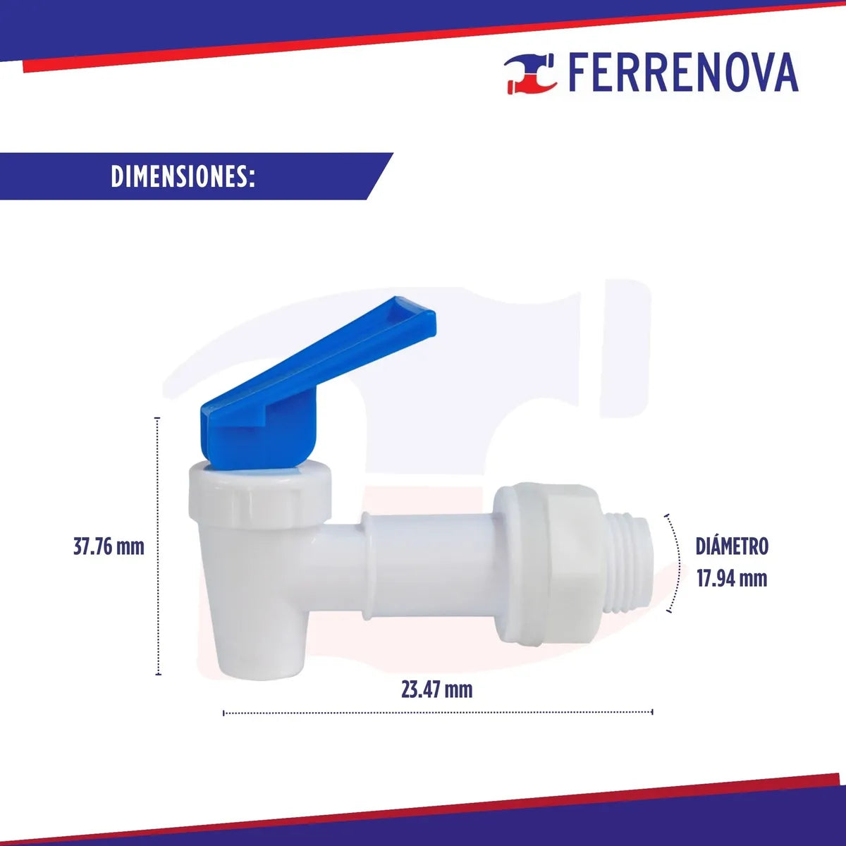 Llave Para Garrafón De Agua 3/4 Fleximatic 4428