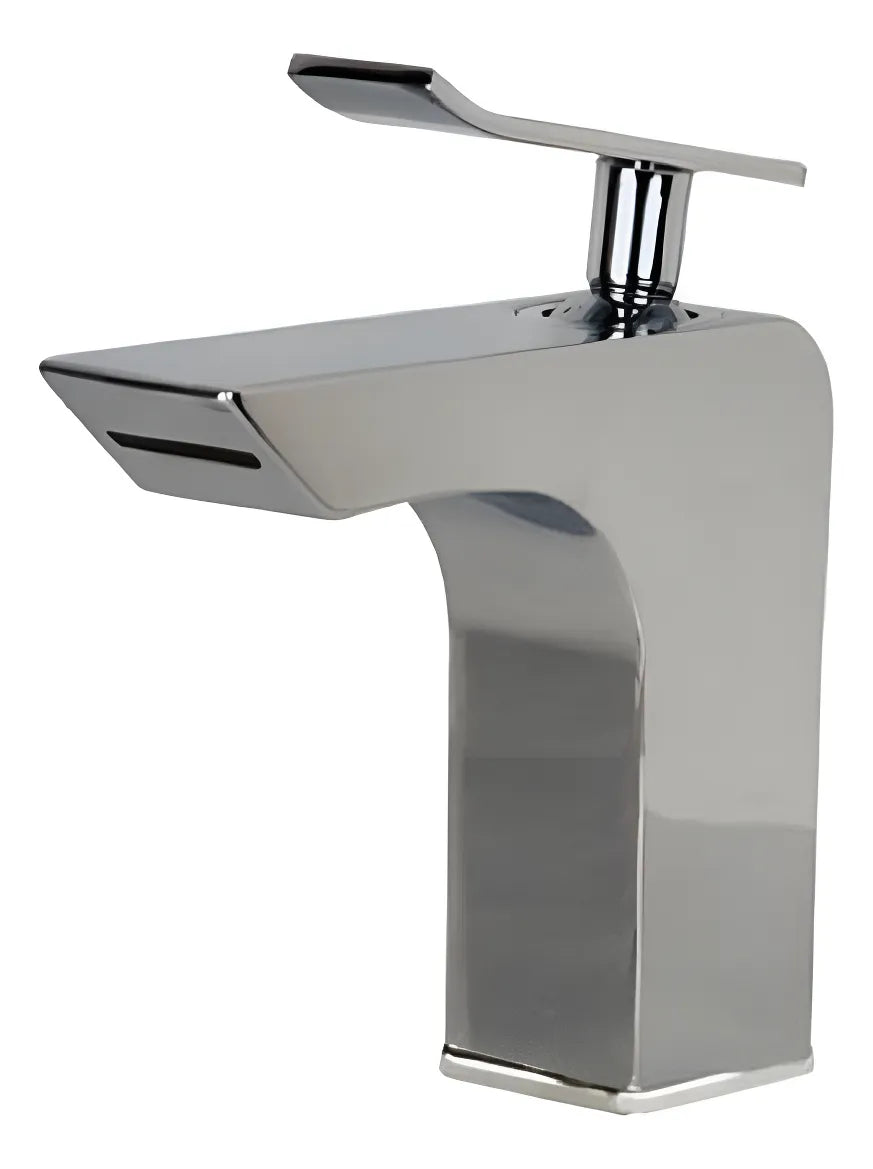 Mezcladora Monomando Para Lavabo Satinada Dinasty D100s