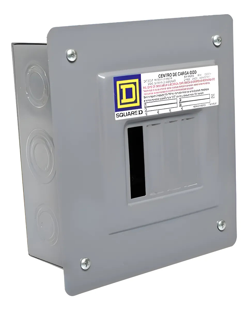 Centro De Carga Para 4 Polos Empotrar Square D Qod4f
