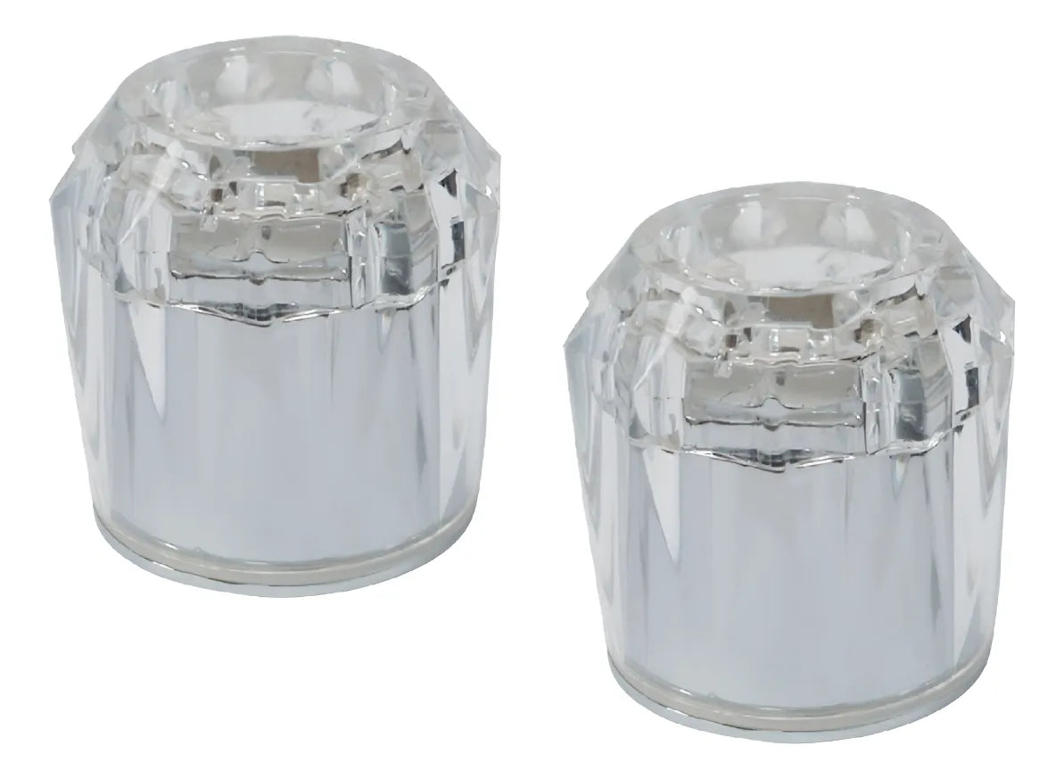 Manerales Tipo Nilo Metalico Cromado Rugo RI-53