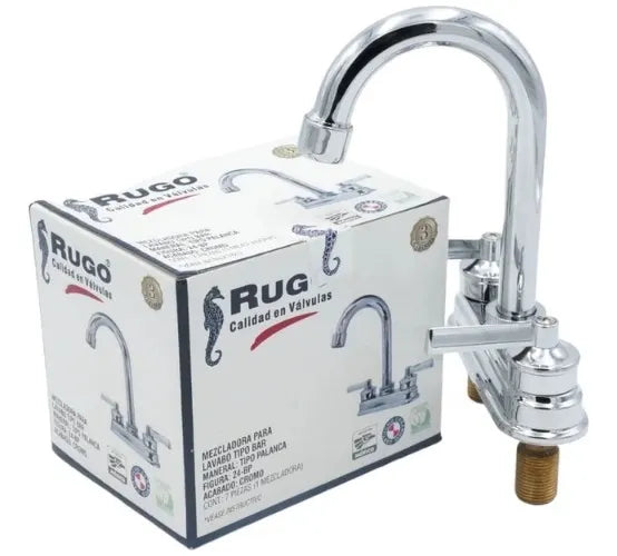 Mezcladora P/Bar 24-Bp Laton 4" Rugo