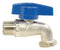 Llave Lavanderia 1/2 Npt X 3/4 Nh Coflex Ip-702