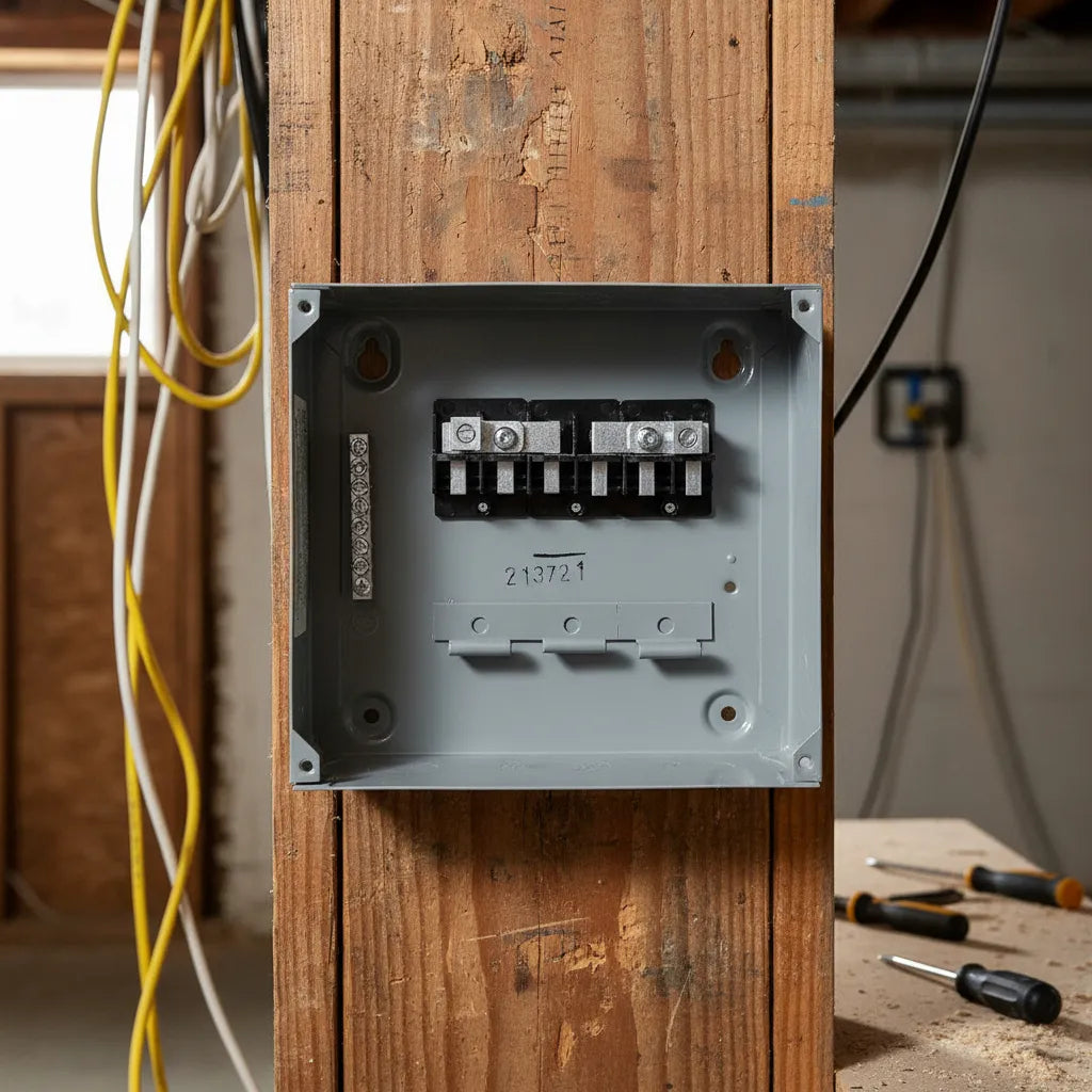 Centro De Carga Para 6 Polos Empotrar Square D Qod6f