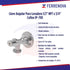 Llave Angular Para Lavadora 1/2npt X3/4 Coflex Ip-708