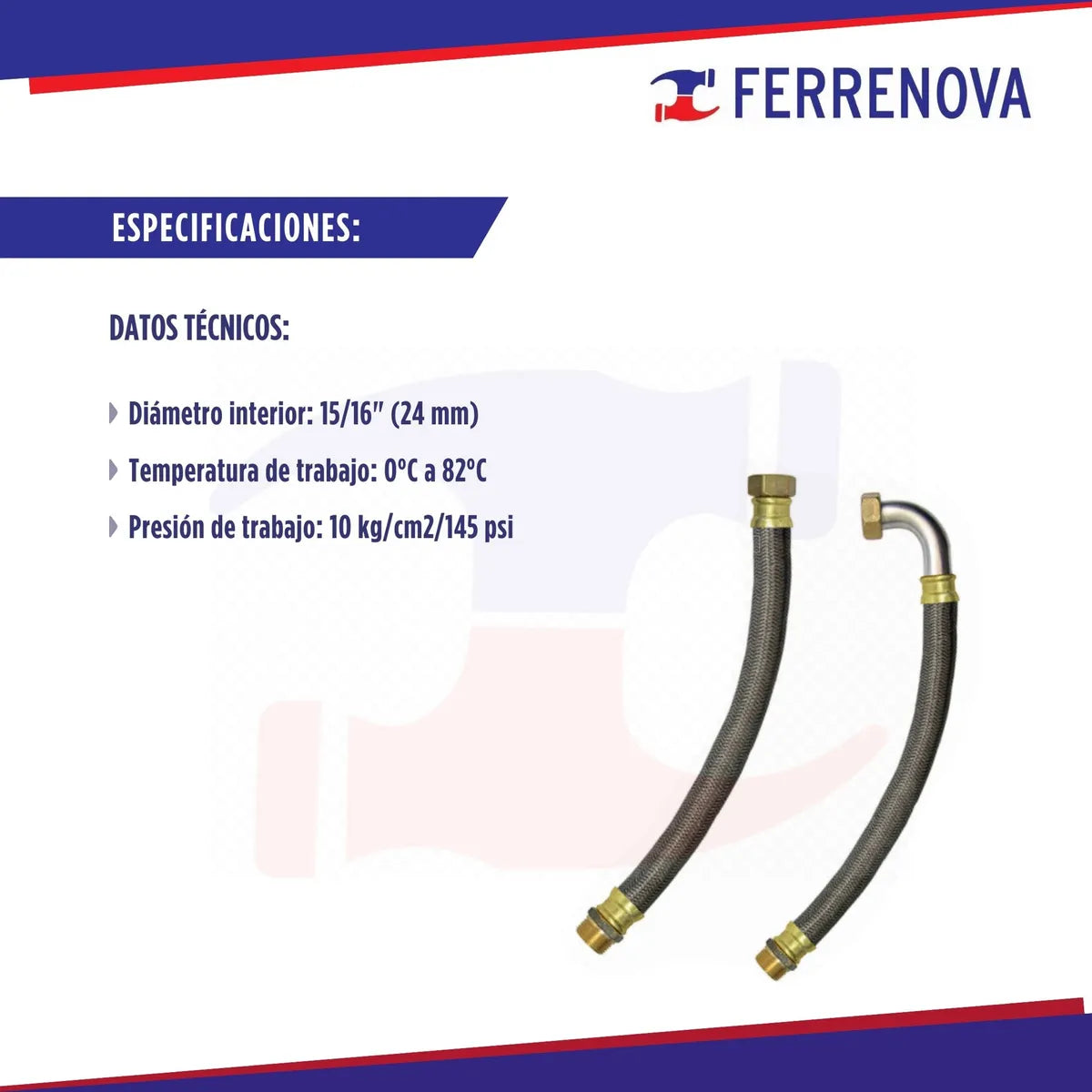 Alimentador Hidroneumático 1 X 65cm Coflex Vn-a65