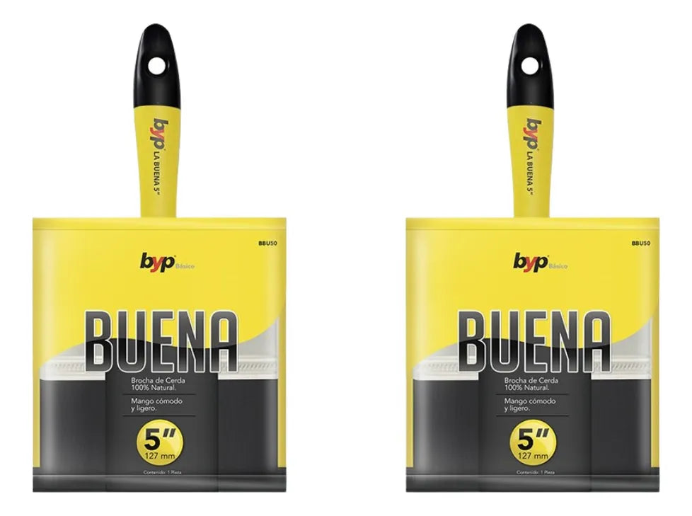 Brocha La Buena 5 Cerda Natural Byp Bbu0050