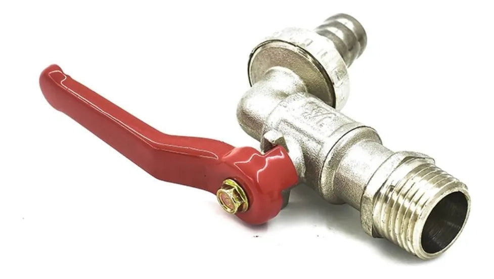 Llave C/rosca P/manguera 1/2 Satinado Rugo 2-ie