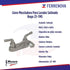 Llave Mezcladora Para Lavabo Satinado Rugo 23-tms