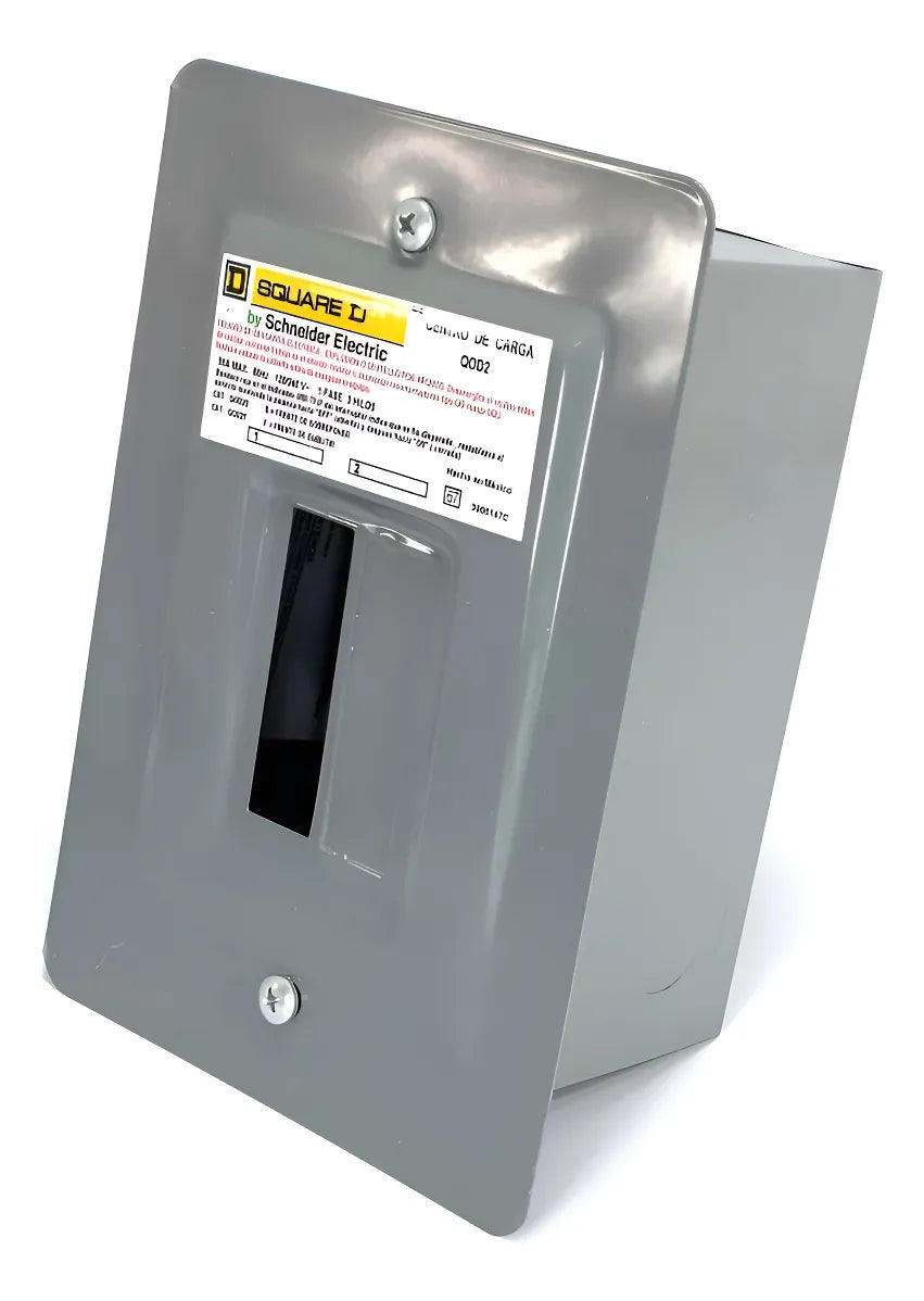 Centro De Carga Para 2 Polos Empotrar Square D Qod2f