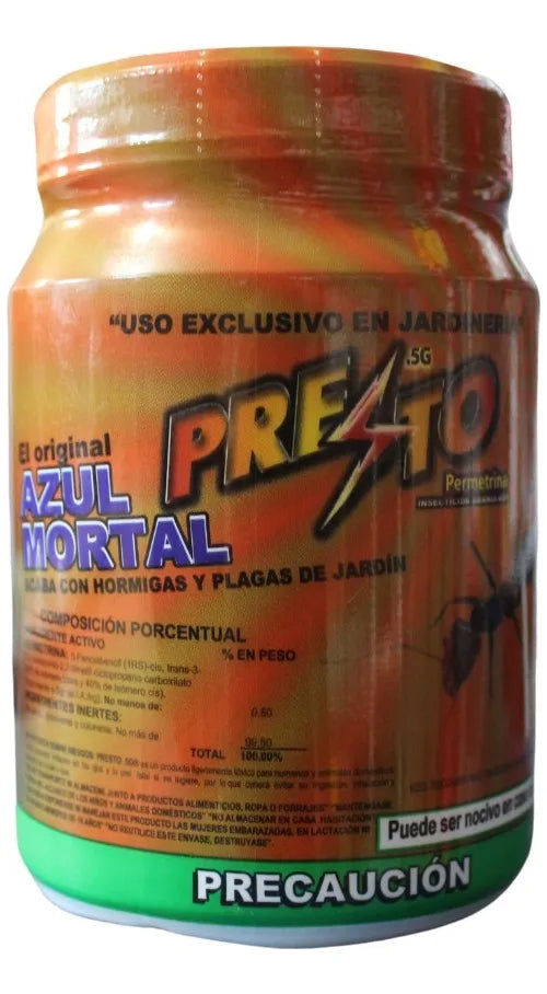 Veneno Para Hormigas/plagas Azul Mortal - Presto