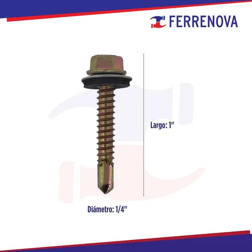 Pija Punta De Broca 1/4" X 1" Anclo 100P