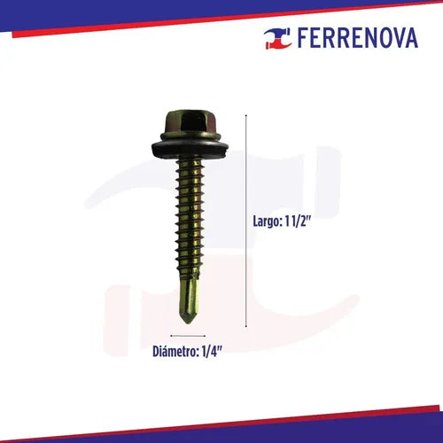 Pija Punta De Broca 1/4" X 1 1/2" Anclo